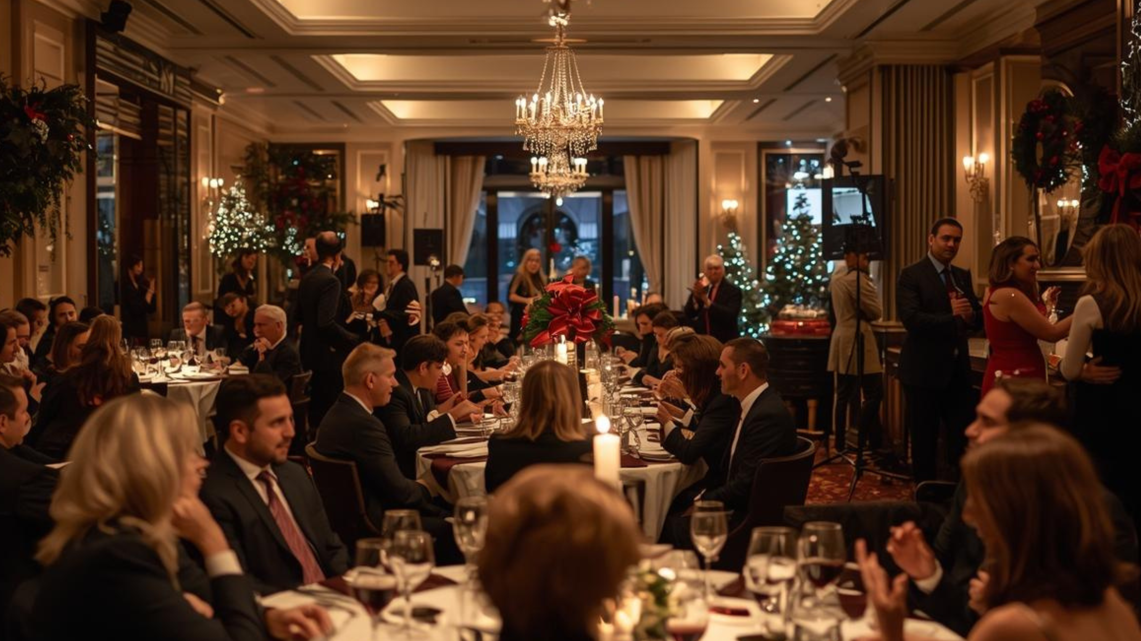 Cena di Natale in Albergo elegante